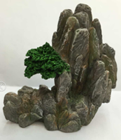 [p1896] 带树假山
