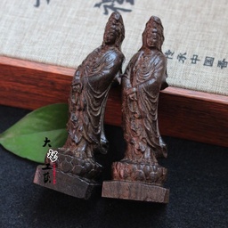 [p2592] 木雕观音