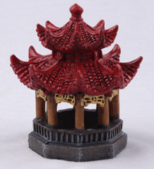 红色大亭子