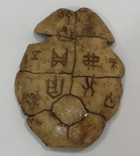 [p2884] 甲骨文（龟骨）