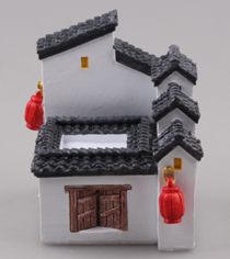 [p2893] 微派民居建筑C